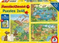 Cover-Bild zum Titel 'Reise in die Natur, 3x48 Teile, mit Add-on (Wissensbüchlein)' von ''