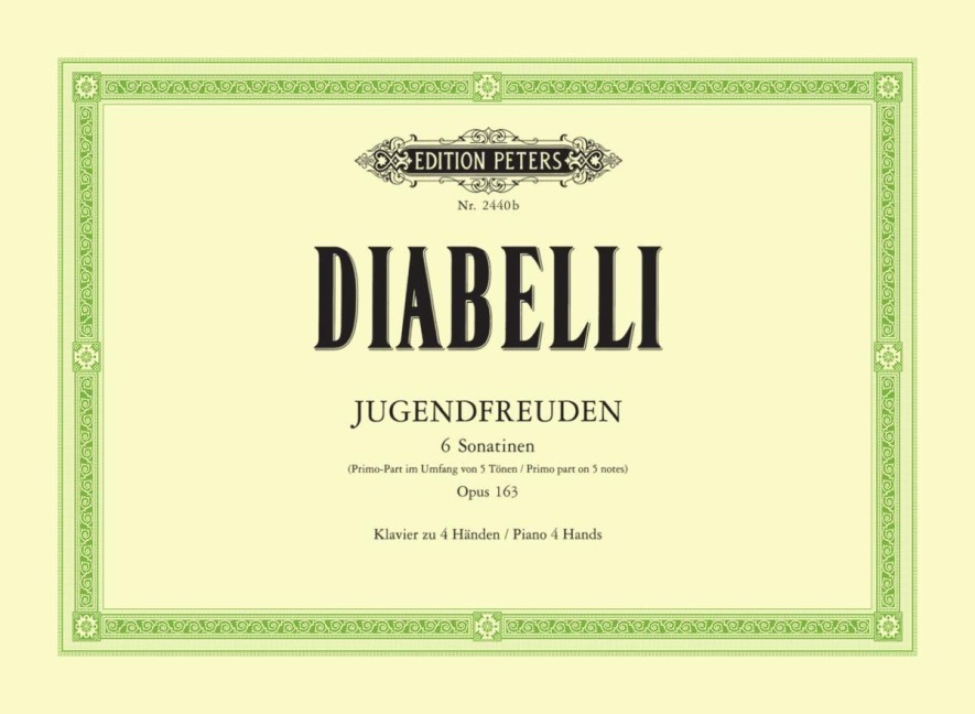 Jugendfreuden op. 163 - Anton Diabelli, Carl A. Martienssen