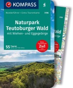 Cover-Bild zum Titel 'KOMPASS Wanderführer Naturpark Teutoburger Wald mit Wiehen- und Eggegebirge, 55 Touren mit Extra-Tourenkarte' von 'Silvia und Thilo Behla'