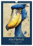 Cover-Bild zum Titel 'Abu Markub. Der imposante Schuhschnabel (Wandkalender 2027 DIN A4 hoch), CALVENDO Monatskalender' von 'Rose Hurley'
