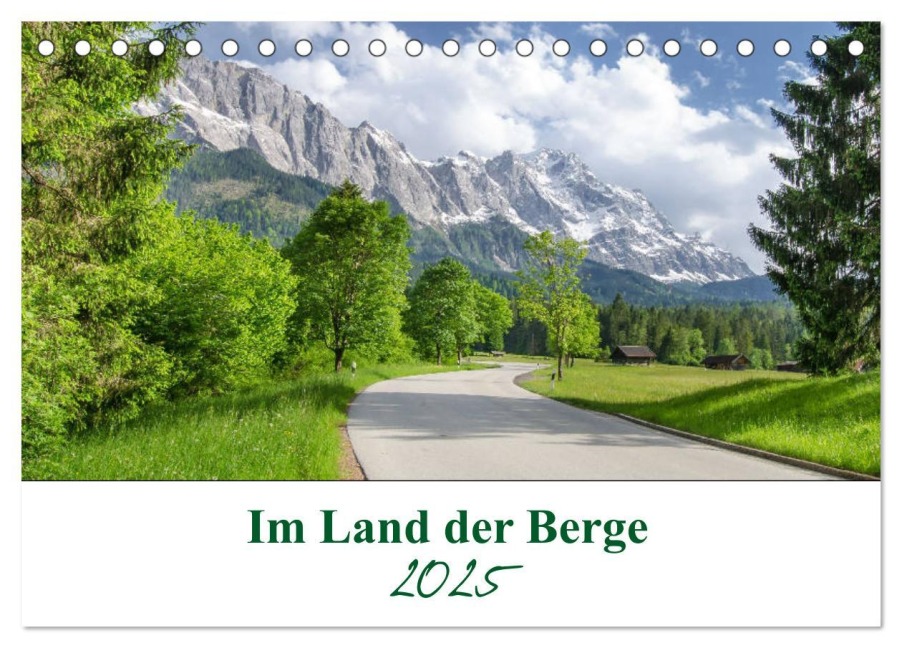 Im Land der Berge (Tischkalender 2025 DIN A5 quer), CALVENDO Monatskalender - Gierok, Steffen Magic Artist Design