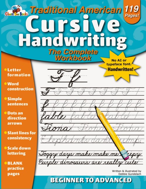 Traditional American Cursive Handwriting - Debra Gundelach