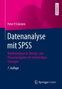 Cover-Bild zum Titel 'Datenanalyse mit SPSS' von 'Peter P. Eckstein'