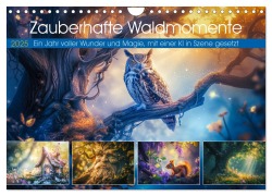 Zauberhafte Waldmomente (Wandkalender 2025 DIN A4 quer), CALVENDO Monatskalender - Steffen Gierok-Latniak