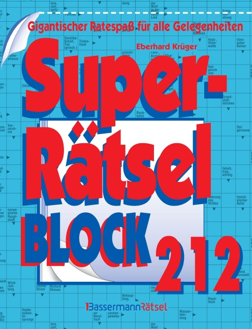 Superrätselblock 212 (5 Exemplare à 4,99 EUR) - Eberhard Krüger