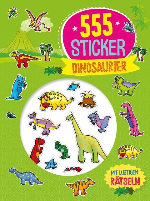 555 Sticker Dinosaurier - 