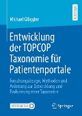 Cover-Bild zum Titel 'Entwicklung der TOPCOP Taxonomie für Patientenportale' von 'Michael Glöggler'