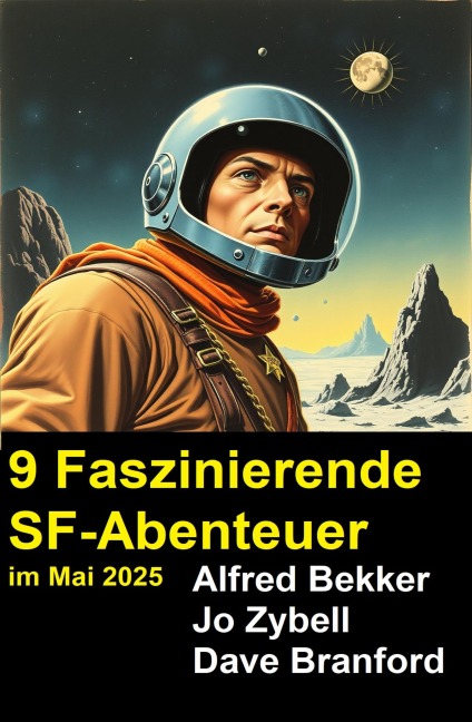 9 Faszinierende SF-Abenteuer im Mai 2025 - Alfred Bekker, Jo Zybell, Dave Branford