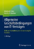 Cover-Bild zum Titel 'Allgemeine Geschäftsbedingungen von IT-Verträgen' von 'Meinhard Erben, Wolf G. H. Günther'