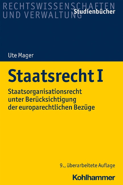 Staatsrecht I - Ute Mager