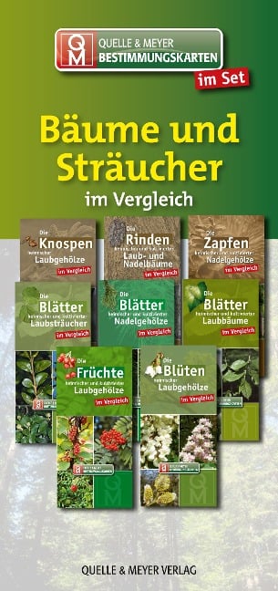 Bestimmungskarten-Set "Bäume und Sträucher" - 