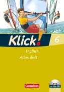 Cover-Bild zum Titel 'Klick! Englisch 6: 10. Schuljahr. Arbeitsheft mit Hör-CD' von 'Beate Lindemann, Brigitta Strube'