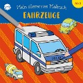 Cover-Bild zum Titel 'Mein allererstes Malbuch. Fahrzeuge' von ''