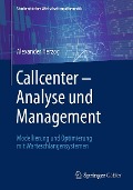 Cover-Bild zum Titel 'Callcenter - Analyse und Management' von 'Alexander Herzog'