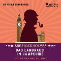 Cover-Bild zum Titel 'Das Landhaus in Hampshire' von 'Arthur Conan Doyle'