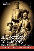 Cover-Bild zum Titel 'A Footnote to History' von 'Robert Louis Stevenson'