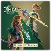 Cover-Bild zum Titel 'Nintendo - The Legend of Zelda - Die Legende von Zelda 2027 - Wandkalender' von ''