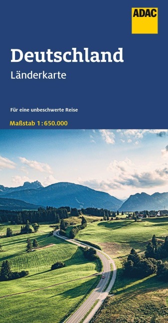 ADAC Länderkarte Deutschland 1:650.000 - 