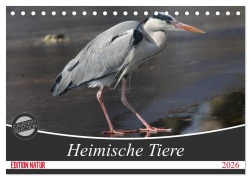 Heimische Tiere (Tischkalender 2026 DIN A5 quer), CALVENDO Monatskalender - SchnelleWelten SchnelleWelten
