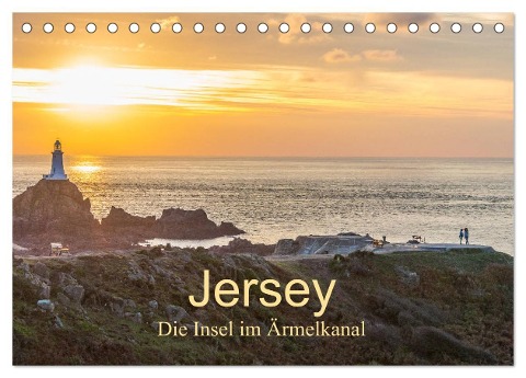 Jersey - Die Insel im Ärmelkanal (Tischkalender 2024 DIN A5 quer), CALVENDO Monatskalender - Redi Fotografie