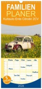 Cover-Bild zum Titel 'Familienplaner 2026 - Kultauto Ente Citroën 2CV mit 5 Spalten (Wandkalender, 21 x 45 cm) CALVENDO' von 'Meike Bölts'
