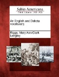 Cover-Bild zum Titel 'An English and Dakota Vocabulary.' von ''