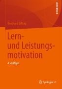 Cover-Bild zum Titel 'Lern- und Leistungsmotivation' von 'Bernhard Schlag'