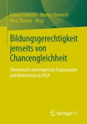 Cover-Bild zum Titel 'Bildungsgerechtigkeit jenseits von Chancengleichheit' von ''