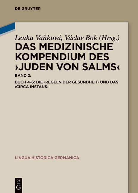 Buch 4-6: Die >Regeln der Gesundheit< und das >Circa instans< - 