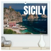 Sicily - The island where winter does not exist (High Quality Premium Wall Calendar 2026 DIN A2 landscape),CALVENDO 12 Month Wall Calendar - Photostravellers Photostravellers