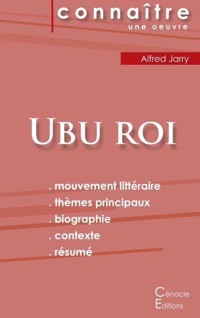 Fiche de lecture Ubu roi de Alfred Jarry (Analyse littéraire de référence et résumé complet) - Alfred Jarry
