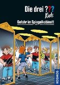 Cover-Bild zum Titel 'Die drei ??? Kids, 91, Gefahr im Spiegelkabinett' von 'Boris Pfeiffer'