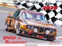 Cover-Bild zum Titel 'BMW im Rennsport Kalender 2026' von 'Frank Pommer'