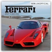 Cover-Bild zum Titel 'Ferrari 2027 - 16-Monatskalender' von 'Gifted Stationery Co. Ltd'