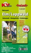 Cover-Bild zum Titel 'Elm/Lappwald (Königslutter, Helmstedt, Schöningen), KVplan, Wanderkarte/Radkarte/Freizeitkarte, 1:32.500 / 1:12.500' von ''