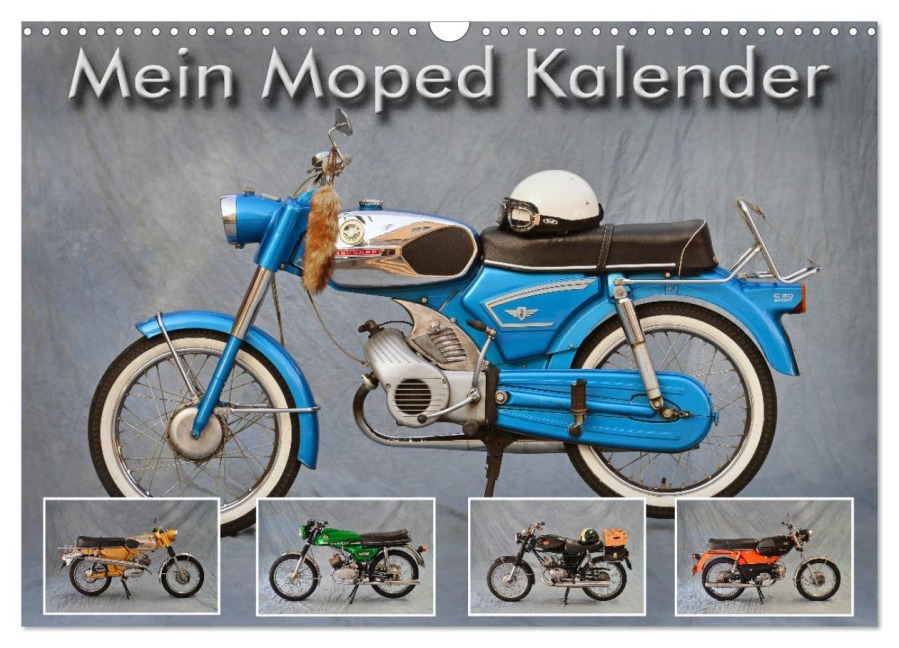 Mein Moped Kalender (Wandkalender 2026 DIN A3 quer), CALVENDO Monatskalender - Ingo Laue