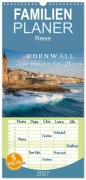 Cover-Bild zum Titel 'Familienplaner 2027 - Cornwall - Land zwischen den Meeren mit 5 Spalten (Wandkalender, 21 x 45 cm) CALVENDO' von 'Christian Müringer'