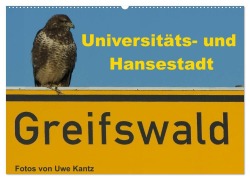 Cover-Bild zum Titel 'Univeritäts- und Hansestadt Greifswald (Wandkalender 2027 DIN A2 quer), CALVENDO Monatskalender' von 'Uwe Kantz'