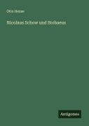 Cover-Bild zum Titel 'Nicolaus Schow und Stobaeus' von 'Otto Hense'