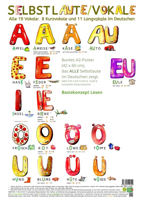 Selbstlaute/Vokale - Günther Thomé, Dorothea Thomé
