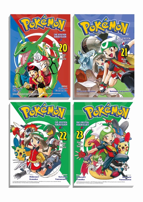 Pokémon - Manga Pack 06 - Hidenori Kusaka, Satoshi Yamamoto