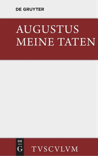 Meine Taten / Res gestae - Augustus