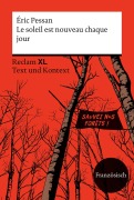 Cover-Bild zum Titel 'Le soleil est nouveau chaque jour' von 'Éric Pessan'