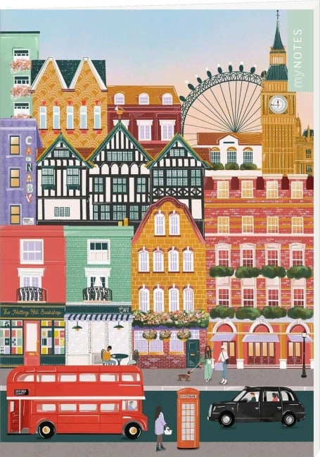 myNOTES Papeterie: Notizheft Simply, Katy - London - 