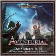 Cover-Bild zum Titel 'Aventuria - Das Steinerne Schiff' von 'Christian Lonsing, Lukas Zach, Michael Palm'