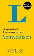 Cover-Bild zum Titel 'Langenscheidt Taschenwörterbuch Schwedisch' von ''