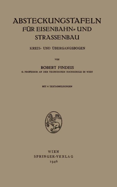 Absteckungstafeln für Eisenbahn- und Strassenbau - Robert Findeis