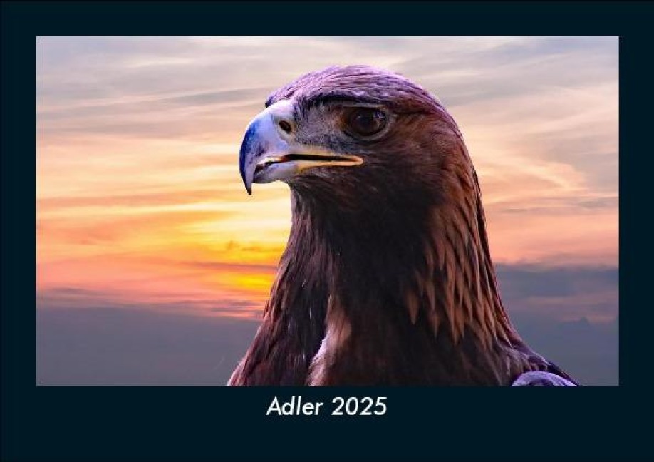 Adler 2025 Fotokalender DIN A5 - Tobias Becker