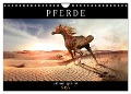 Pferde - wild und ungezähmt (Wandkalender 2025 DIN A4 quer), CALVENDO Monatskalender - Renate Utz