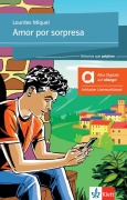 Cover-Bild zum Titel 'Amor por sorpresa - Hybride Ausgabe allango' von 'Lourdes Miquel'